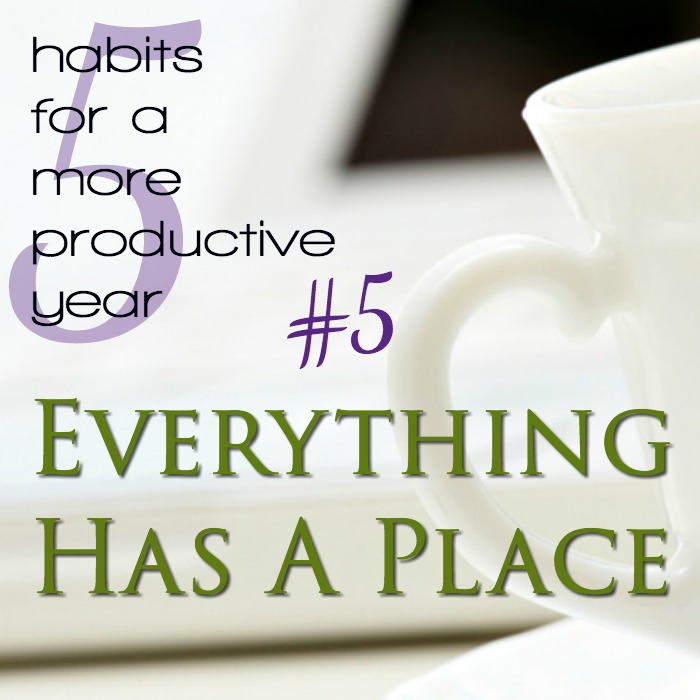 Everything Has a Place. Or does it? Why it matters!