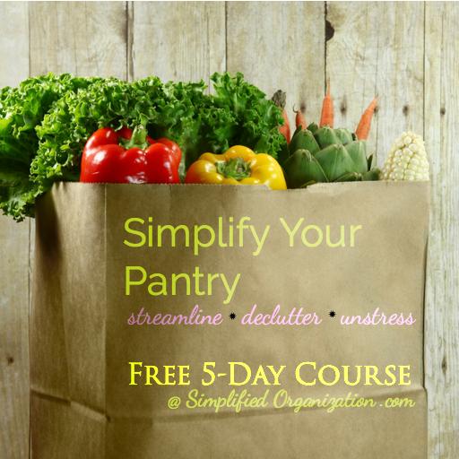 Simplify Your Pantry - Free Email Course!
